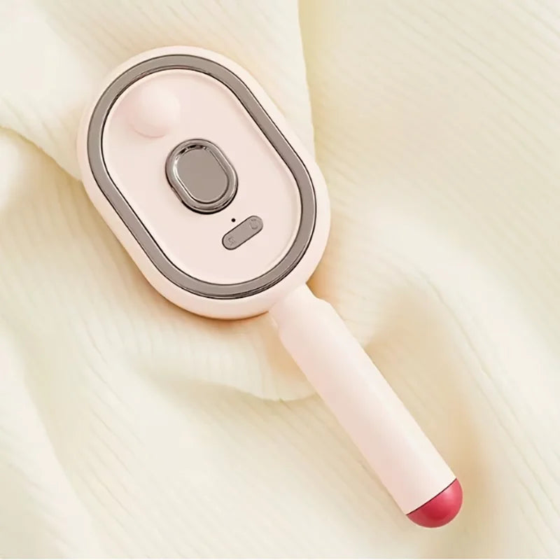 Multifunctional Red Light Spray Massage Comb Hair Care and Anti-Short-Tempered, One-Button Cleaning Tangled Hair and Deeply Nour