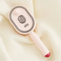 Multifunctional Red Light Spray Massage Comb Hair Care and Anti-Short-Tempered, One-Button Cleaning Tangled Hair and Deeply Nour