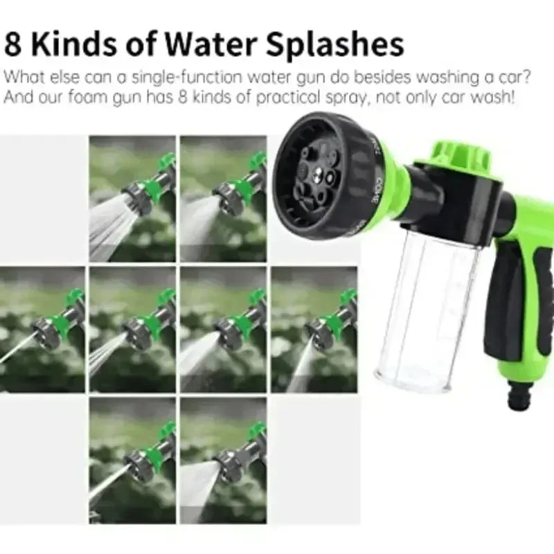 High Pressure Auto Foam Lance Water Gun with 3 Grade Nozzle Jet Car Washer Portable Tool
