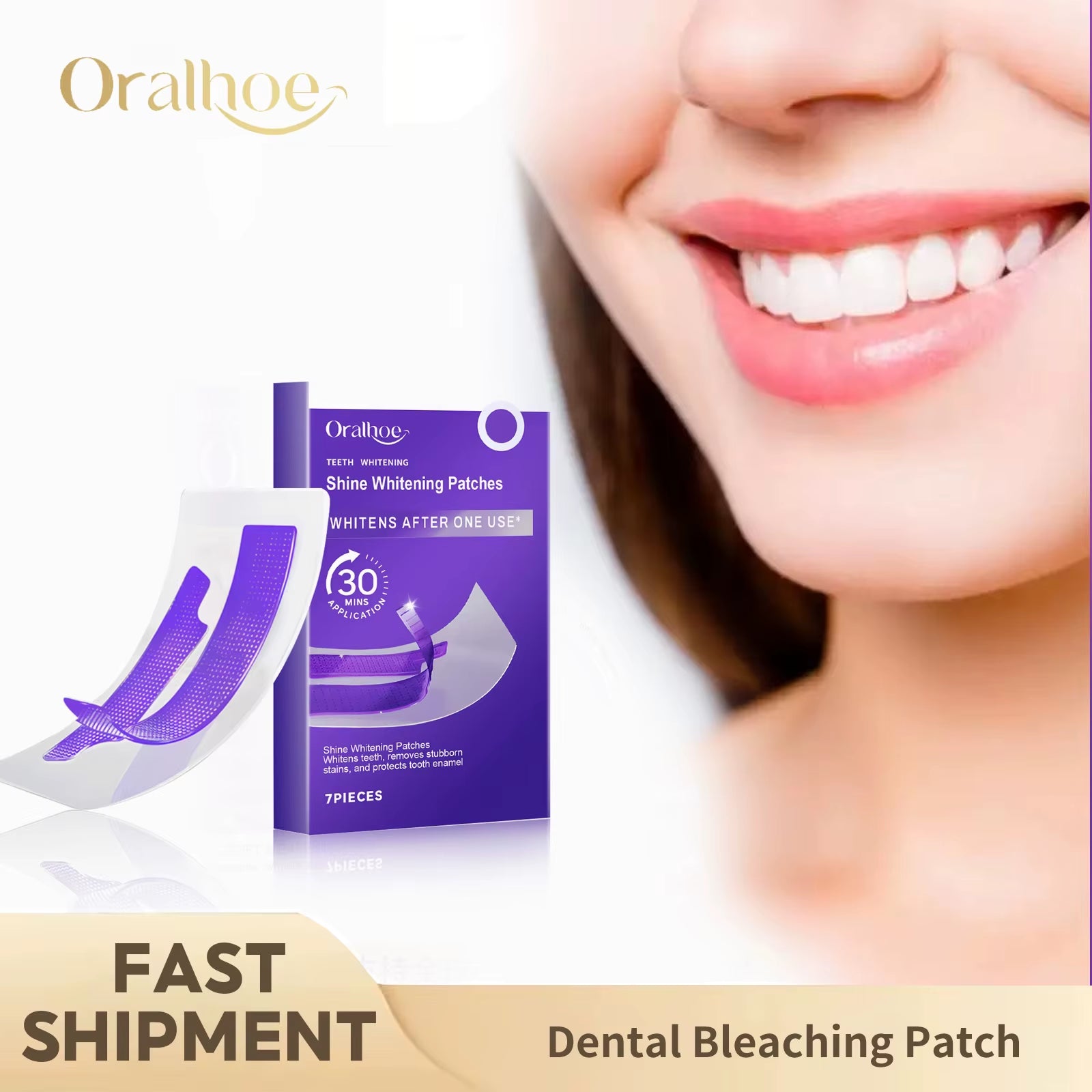 Purple Whitening Strips 