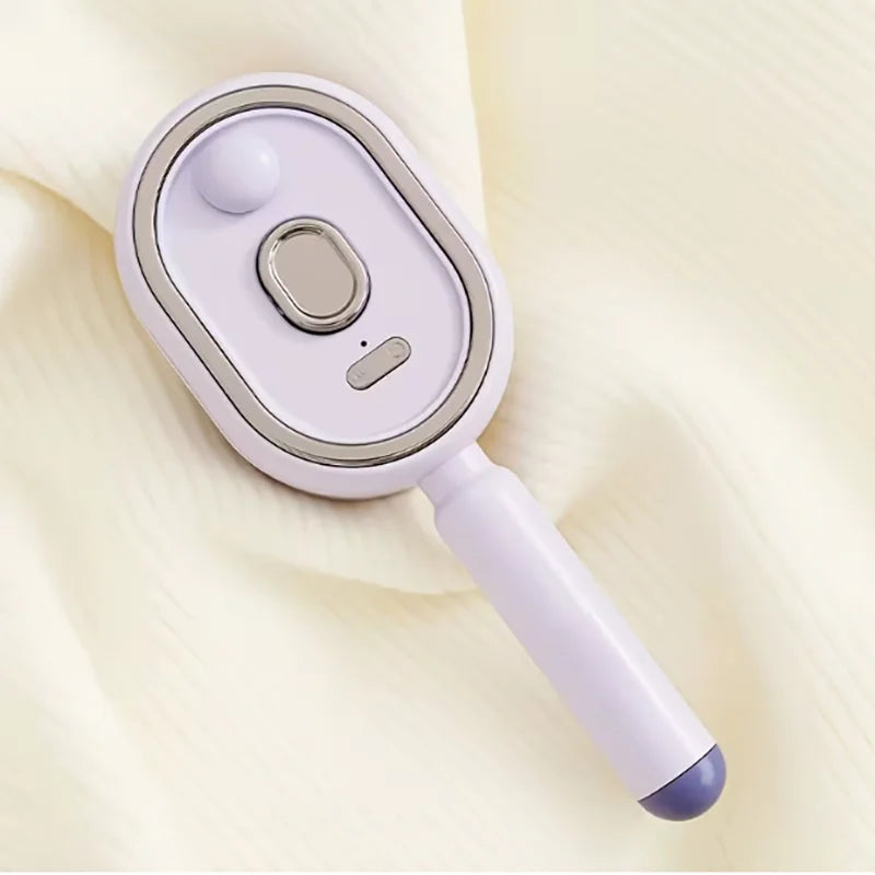 Multifunctional Red Light Spray Massage Comb Hair Care and Anti-Short-Tempered, One-Button Cleaning Tangled Hair and Deeply Nour