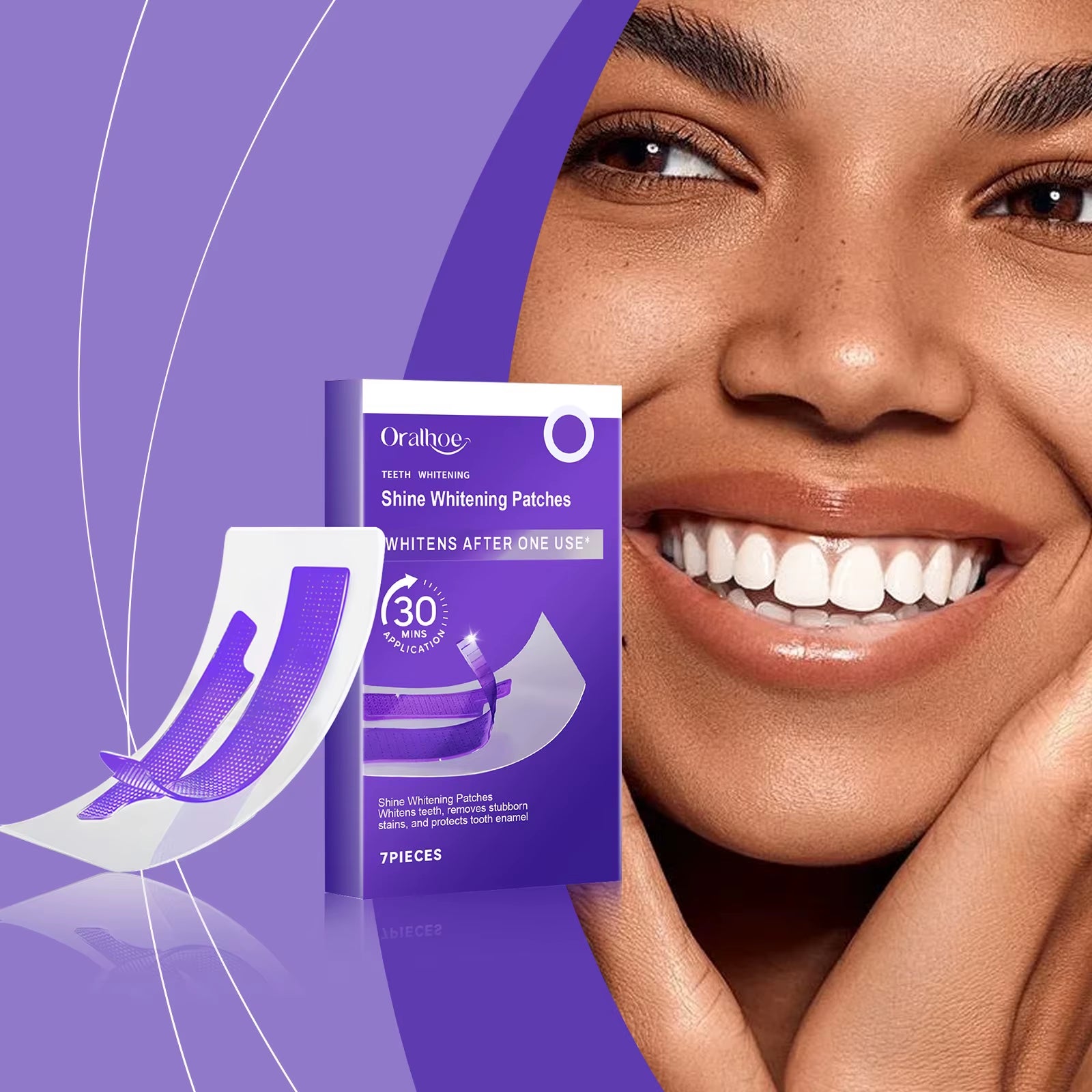 Purple Whitening Strips 