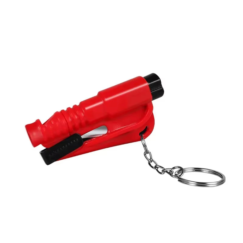 Safety Hammer with Rescue Whistle, Car Escape Tool,2-In-1 Window Breaker Seatbelt Cutter, Compact Emergency Escape Tool for Car