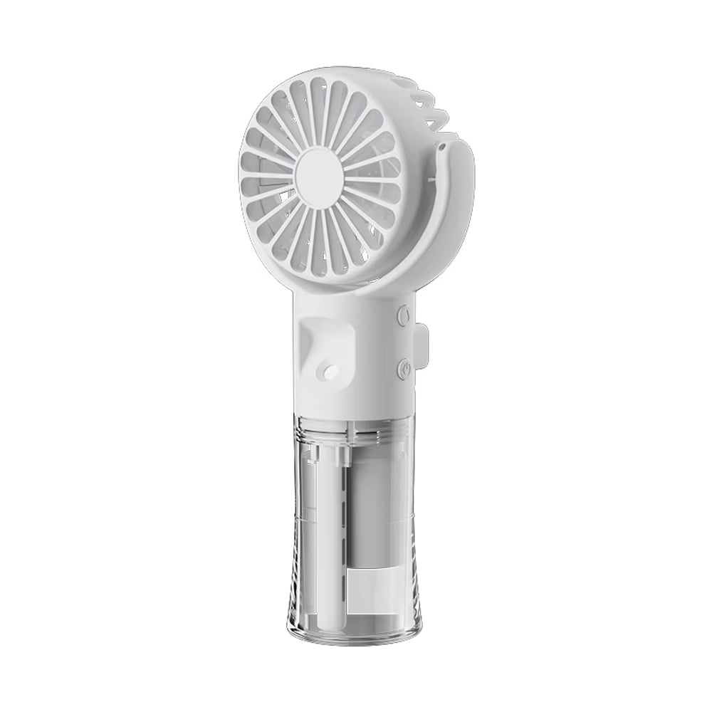 Portable Fan Mini Handheld Humidifier Fan USB Rechargeable Portable Handheld Mist Fan with Humidifier Mini Water Spray Hand Fans