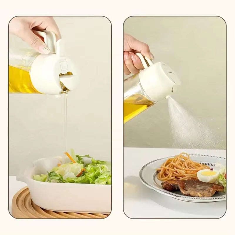 2 in 1 Oil Spray And Pour