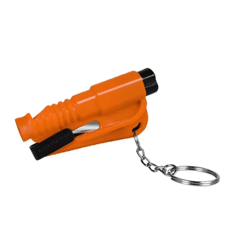 Safety Hammer with Rescue Whistle, Car Escape Tool,2-In-1 Window Breaker Seatbelt Cutter, Compact Emergency Escape Tool for Car