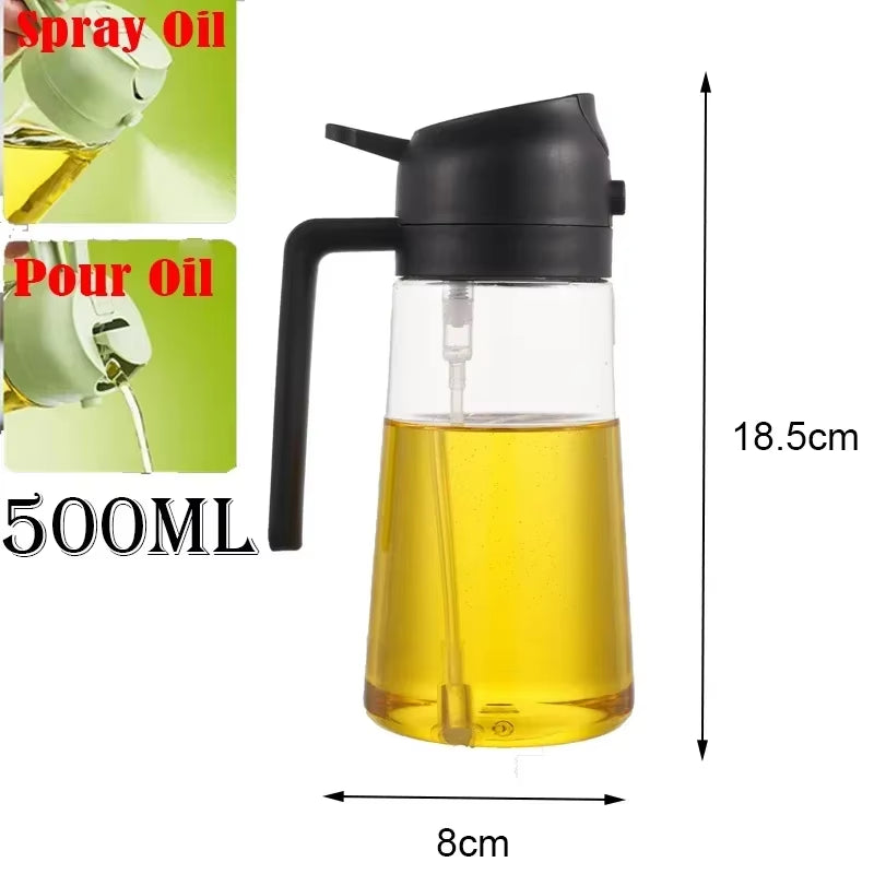 2 in 1 Oil Spray And Pour