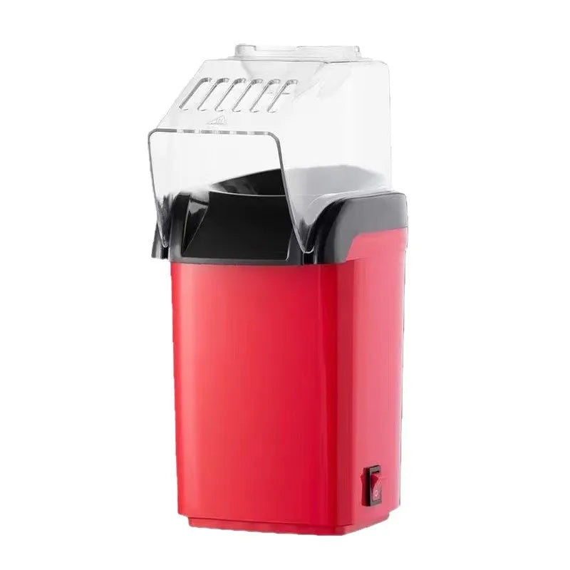 Household Popcorn Maker Air-Blowing Oil-Free Sugar-Free 1200W Electric Small Size Popcorn Machine 110V and 220V